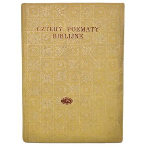 CZTERY POEMATY BIBLIJNE [Biblioteka poetów]