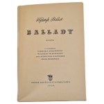 SCHILLER, Frédéric - BALLADES [première édition de 1954] Illustrations de SKARŻYŃSKI