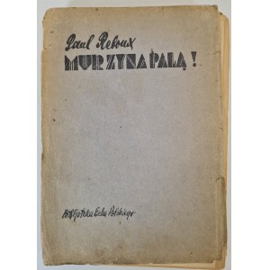 REBOUX Paul - « MURZYNA PALĄ » (Romulus Coucou). Roman