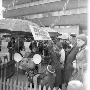 A. Wach Negatives on film. #PRL# Łódź Dom Handlowy CENTRAL