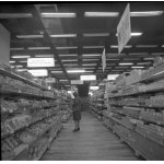 A. Wach Negatives on film. #PRL# Łódź Dom Handlowy CENTRAL