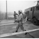 A. Wach Negatives on film. #PRL# Fire Department / Maneuvers, Show.
