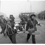 A. Wach Negatives on film. #PRL# Fire Department / Maneuvers, Show.