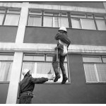 A. Wach Negatives on film. #PRL# Fire Department / Maneuvers, Show.
