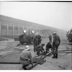 A. Wach Negatives on film. #PRL# Fire Department / Maneuvers, Show.
