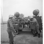 A. Wach Negatives on film. #PRL# Fire Department / Maneuvers, Show.