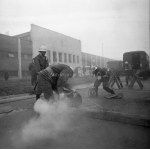 A. Wach Negatives on film. #PRL# Fire Department / Maneuvers, Show.