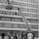 A. Wach Negatives on film. #PRL# Fire Department / Maneuvers, Show.