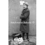 A. Wach Negatives on film. #PRL# Lodz Images Streets , People , Fire on Składowa Street.