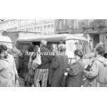 A. Wach Negatives on film. #PRL# Lodz Images Streets , People , Fire on Składowa Street.