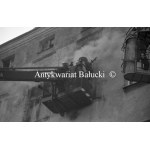 A. Wach Negatives on film. #PRL# Lodz Images Streets , People , Fire on Składowa Street.