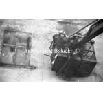 A. Wach Negatives on film. #PRL# Lodz Images Streets , People , Fire on Składowa Street.