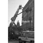 A. Wach Negatives on film. #PRL# Lodz Images Streets , People , Fire on Składowa Street.