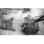 A. Wach Negatives on film. #PRL# Lodz Images Streets , People , Fire on Składowa Street.