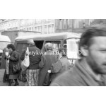 A. Wach Negatives on film. #PRL# Lodz Images Streets , People , Fire on Składowa Street.