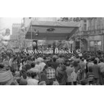 A. Wach Negatives on film. #PRL# Lodz Images Streets , People , Fire on Składowa Street.