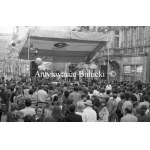 A. Wach Negatives on film. #PRL# Lodz Images Streets , People , Fire on Składowa Street.
