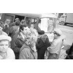 A. Wach Negatives on film. #PRL# Lodz Images Streets , People , Fire on Składowa Street.