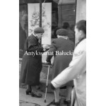 A. Wach Negatives on film. #PRL# Lodz Images Streets , People , Fire on Składowa Street.