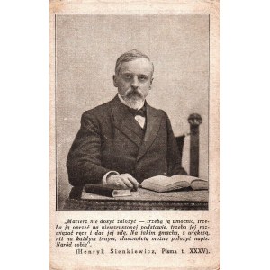 POCZTÓWKA [WIELCY POLACY] Henryk Sienkiewicz