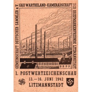Postcard - Lodz - Litzmannstadt 1942