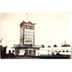 Fotografia - Lwów - Pawilon rozgłośni Polskiego Radia na Targach Wschodnich, 1937 r.
