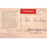 Postkarte - Feldpost - DIE BITTE VON SAARBURG 1914.