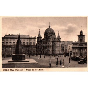 Pocztówka - Łódź Plac Wolności