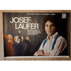 CSSR PLASTER - Singer JOSEF LAUFER