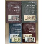 Czesław Miłczak Banknoty Polskie i Wzory Tom I i II 2023 - Katalog wraz z autografem autora