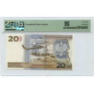 20 złotych 2022 - Ochrona Polskiej Granicy Wschodniej RP 0069699 - PMG 68 EPQ