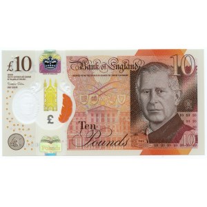 GREAT BRITAIN, £10 2024 - polymer first series HB01 000224