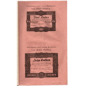 Announcement of the Lviv Bank Directorate on June 16, 1839 about the introduction of new FORMULARE banknotes