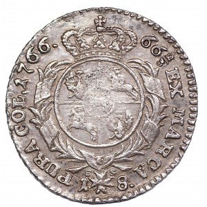 Poniatowski, Ort 1766 - SAMPLE ex POTOCKI