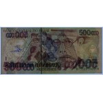 BRAZIL - 500,000 cruzeiros 1993 - autograph by designer Czeslaw Slania