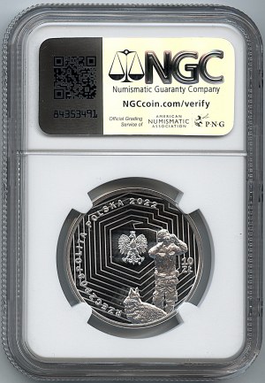 Third Republic, 10 Gold 2022, 30th Anniversary of the Establishment of the Border Guard - NGC PF70 ULTRA CAMEO, TOP POP