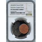 III RP, 20 zloty 2024 - Stanislaw August's national copper penny - NGC PF70 ULTRA CAMEO - TOP POP
