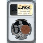 III RP, 20 zloty 2024 - Stanislaw August's national copper penny - NGC PF70 ULTRA CAMEO - TOP POP