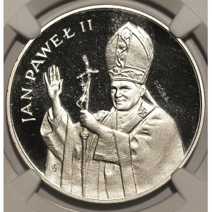 People's Republic of Poland, 1,000 gold 1982, John Paul II, PRÓCE, silver, NGC PF68 ULTRA CAMEO