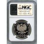 People's Republic of Poland, 1,000 gold 1982, John Paul II, PRÓCE, silver, NGC PF68 ULTRA CAMEO
