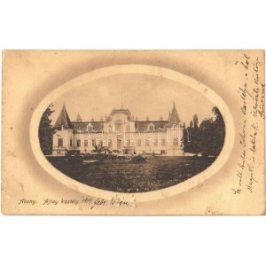1914 Abony, Ajtay kastély. Kiadja Havas Samu 2865. (apró lyukak / tiny pinholes)