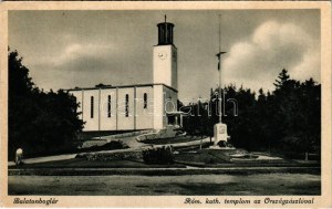 Balatonboglár, Római katolikus templom, Országzászló (EK)