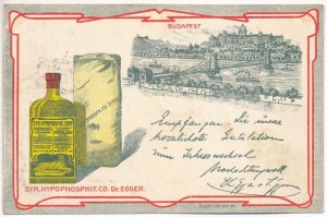 1909 Budapest VI. Syr. Hypophosphit. Co. Dr...