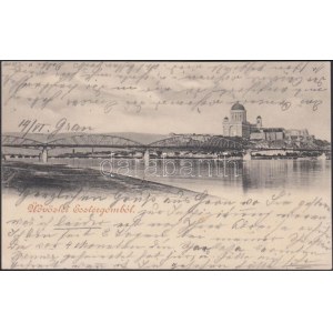 1899 (Vorläufer) Esztergom, Bazilika, híd