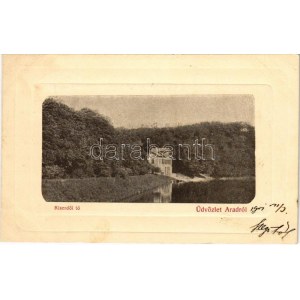 1901 Arad, Kiserdői tó / forest lake