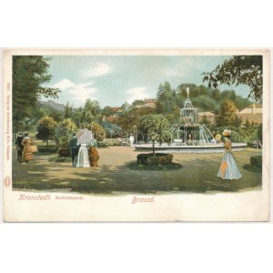 Brassó, Kronstadt, Brasov; Rudolfspark / Rezső liget. Wilh. Hiemesch