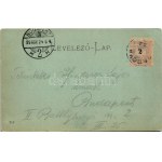 1899 (Vorläufer) Orsova, látkép. G. Hutterer kiadása / general view (fl)