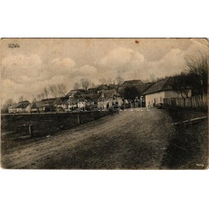 1938 Apátújfalu, Újfalu, Opatovská Nová Ves (?); utca. Rudolf Czyrek (Joslowitz) kiadása / street view (EK...