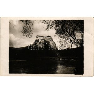 Árvaváralja, Oravsky Podzámok; Árva vára. Juraj Taraj kiadása / Oravsky zámok / Burg Orava / castle. photo (gyűrődés ...