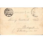 1901 Bártfa-fürdő, Bardejovské Kúpele, Bardiov, Bardejov; Fő tér. Eschwig és Hajts kiadása. Hajts Kornél felvétele ...